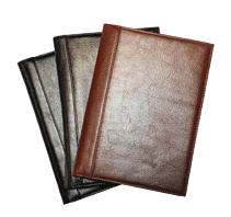 Italian Style Leather Blank Notebooks