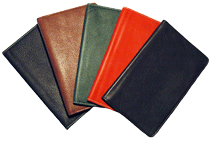 Leather Pocket Custom Diaries